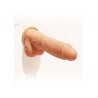 Get Real TOYJOY Gode réaliste vibrant à poussée Naked Real 16.5 x 4cm